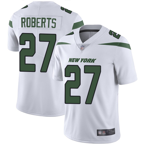 New York Jets Limited White Youth Darryl Roberts Road Jersey NFL Football #27 Vapor Untouchable